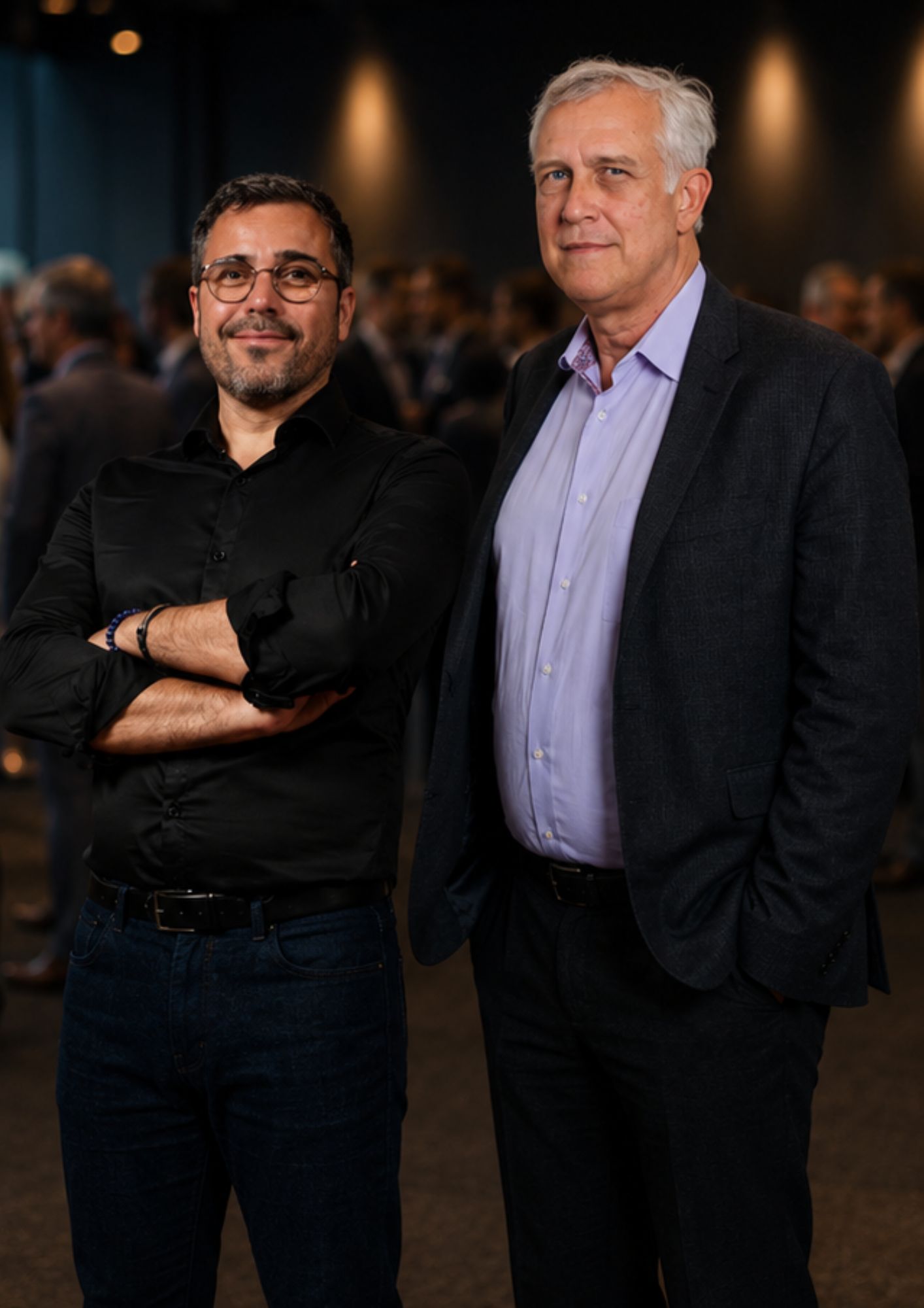 Vincent Caltabellotta, Thierry Chalumeau, fondateurs du Cercle 2030